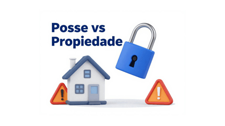 O que é um imóvel de Posse? | Por que comprar sem matrícula é arriscado e não aceita financiamento.
