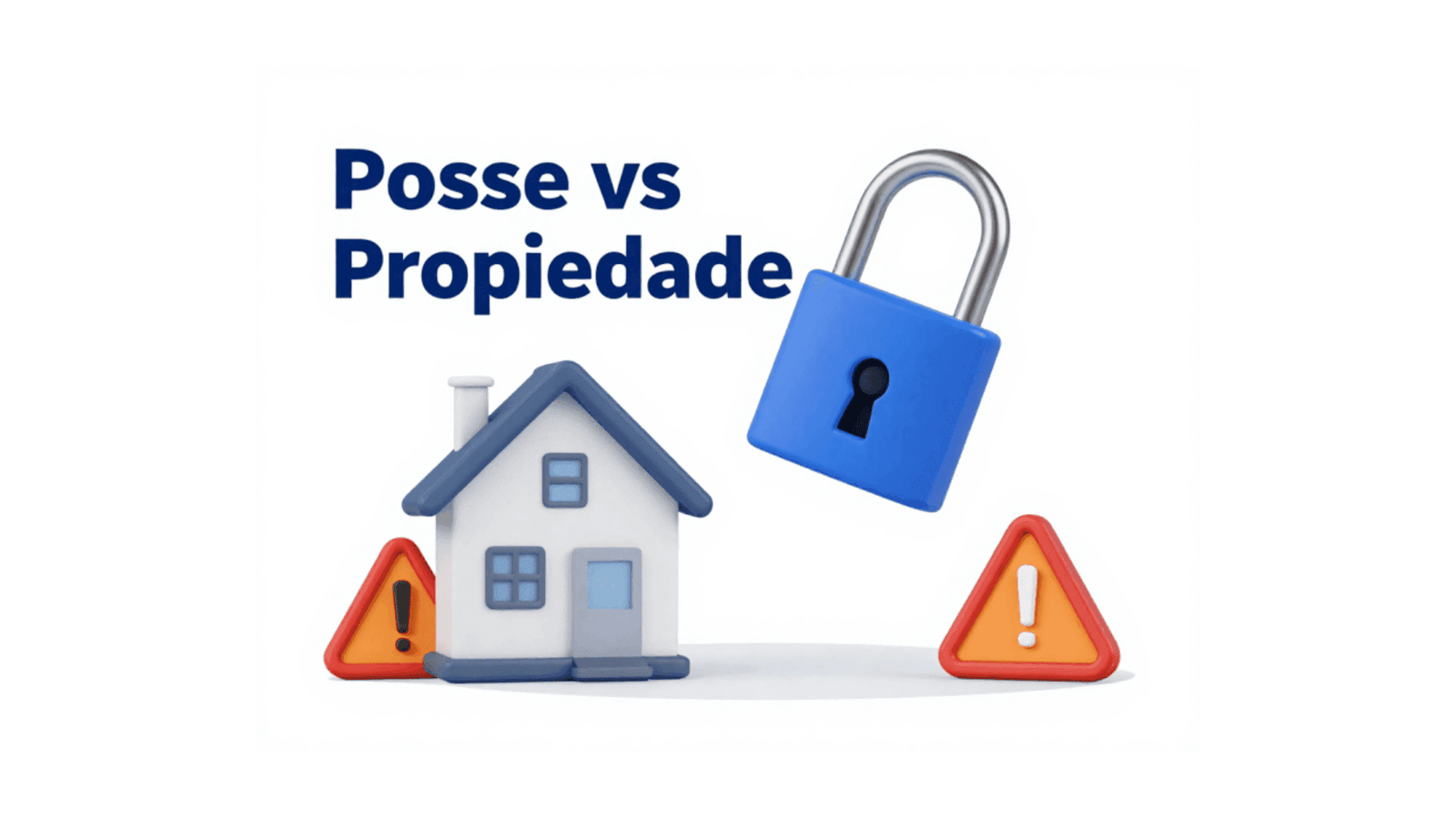 O que é um imóvel de Posse? | Por que comprar sem matrícula é arriscado e não aceita financiamento.