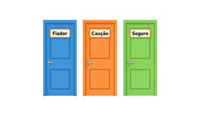 Caução, Fiador ou Seguro Fiança? | As 3 garantias de aluguel explicadas, mostrando prós e contras.