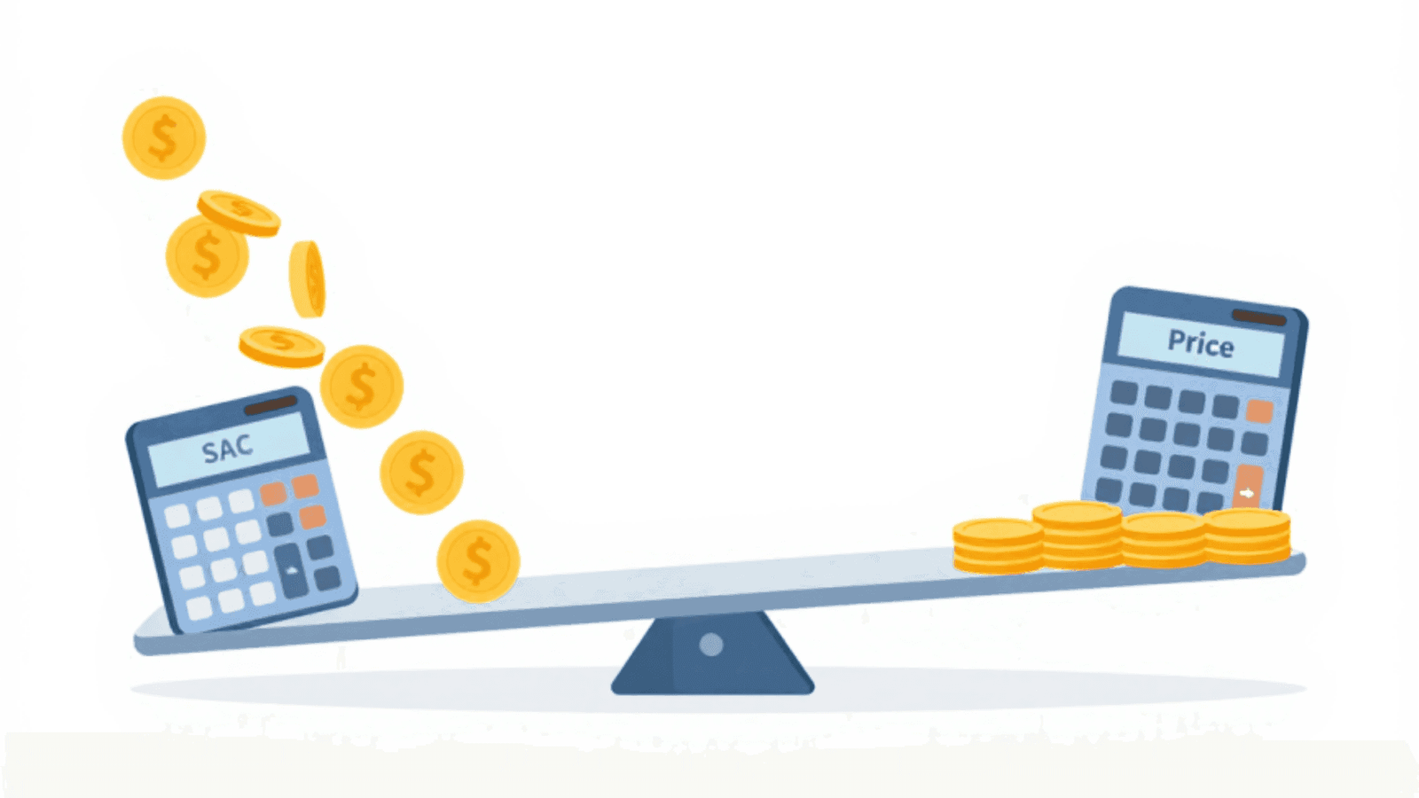 Tabela SAC vs. Tabela Price | Qual o melhor sistema de amortização para o seu financiamento.